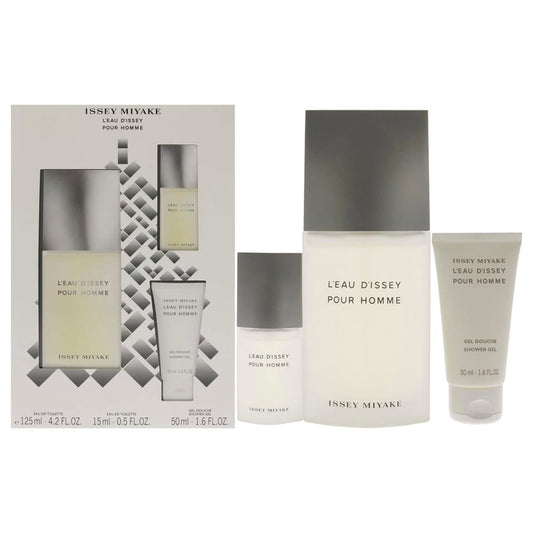 ISSEY MIYAKE - ISSEY MIYAKE 3PC SET ( M ) 4.2 OZ