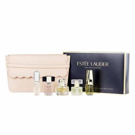 ESTEE LAUDER - MINI SENSUOUS NUDE, PURE WHITE LINEN, BEAUTIFUL LOVE, PLEASURES, PLEASURES BLOOM ) 5PC SET EDP ( W ) 2.5 OZ