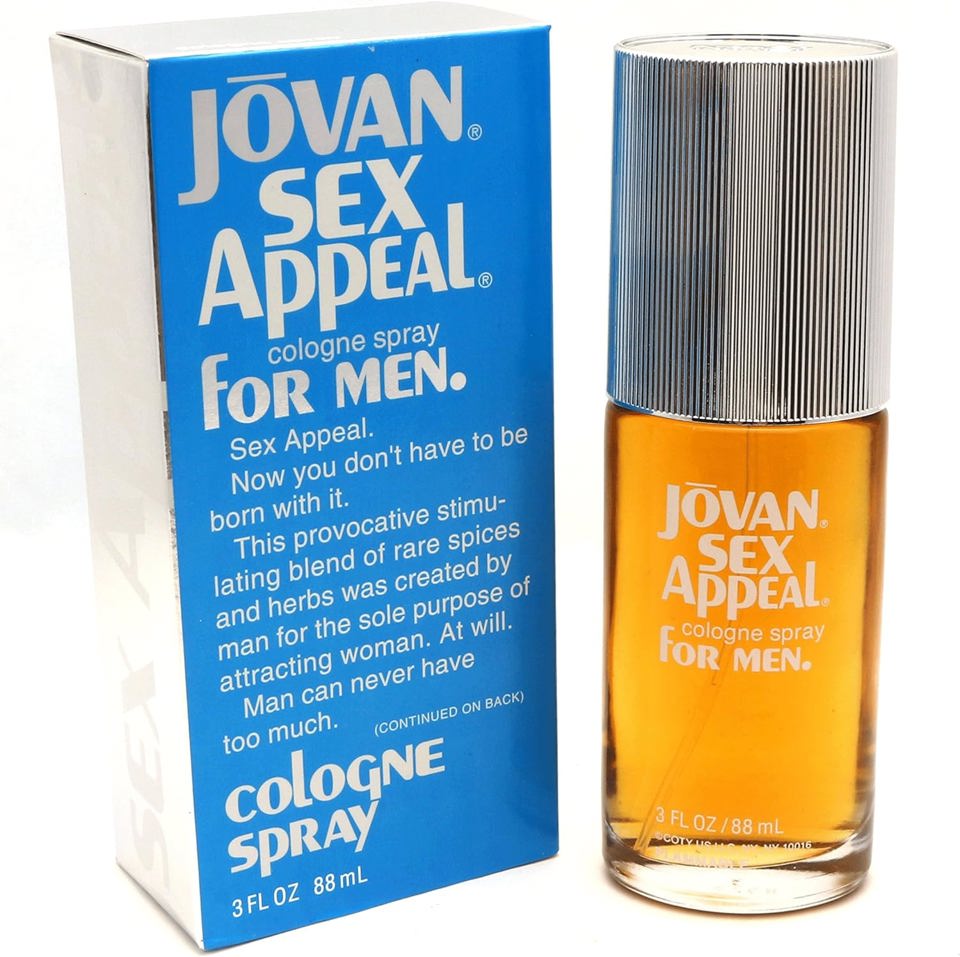 JOVAN - SEX APPEAL ( M ) 3 OZ