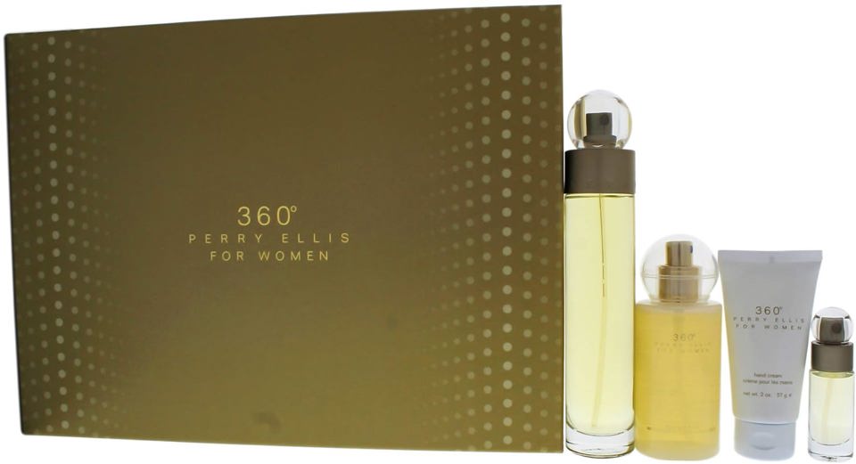 PERRY ELLIS - PERRY WOMEN 4PC SET ( W ) 3.4 OZ