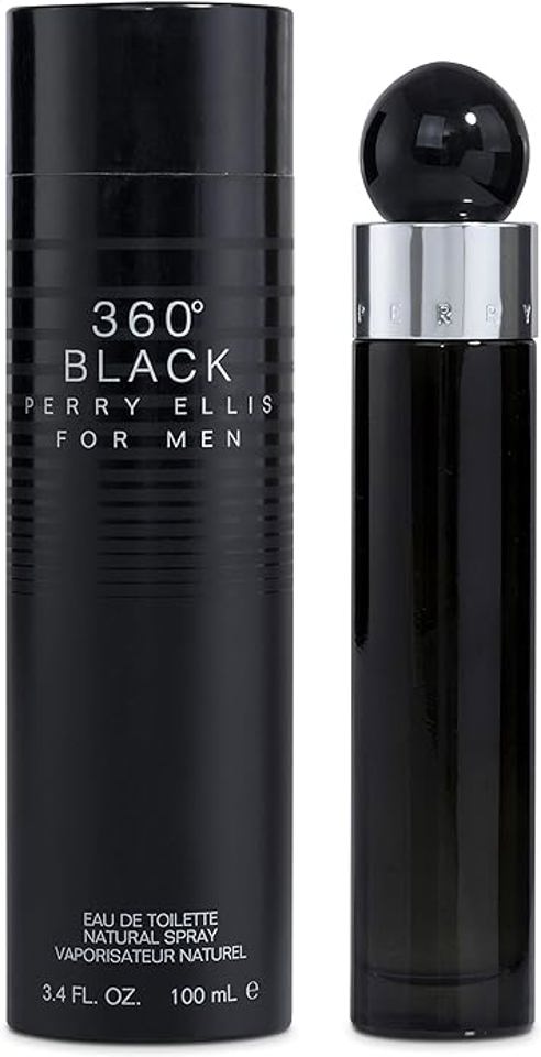 PERRY ELLIS - 360 BLACK ( M ) 3.4 OZ
