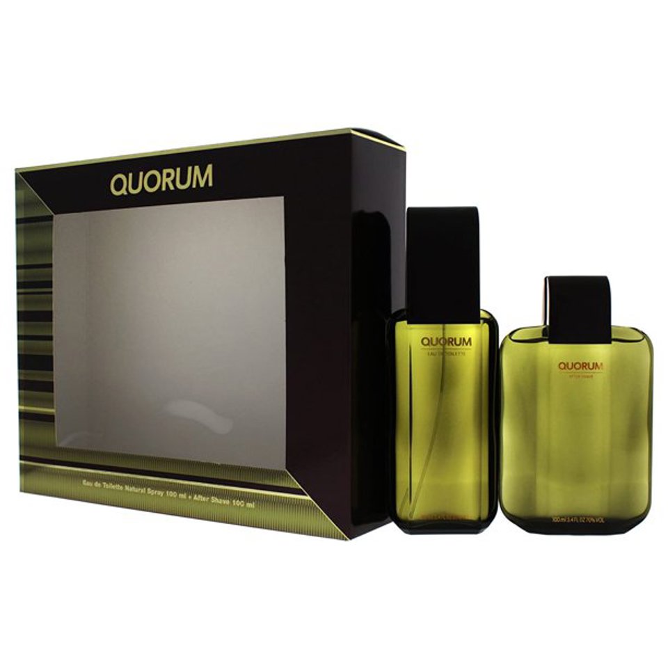 ANTONIO PUIG - QUORUM 2PC SET EDT ( M ) 3.4 OZ