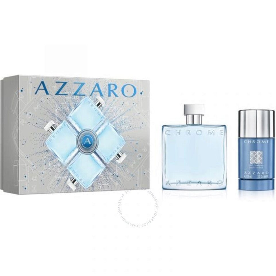AZZARO - CHROME 2PC SET ( M ) 3.4 OZ