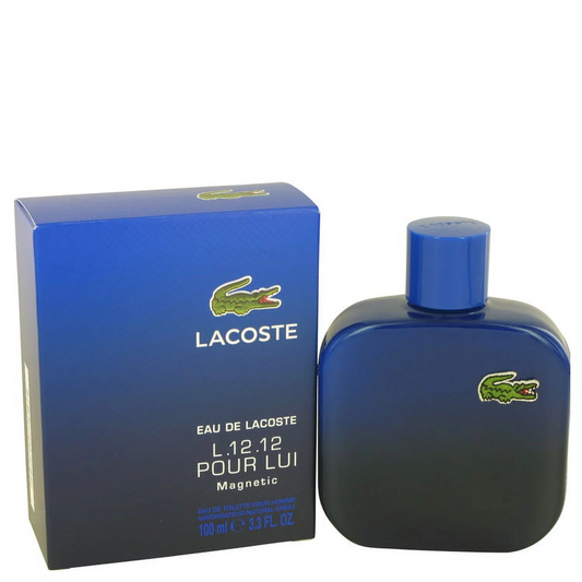 LACOSTE - EAU DE LACOSTE L.12.12 POUR LUI MAGNETIC EDT ( M ) 3.3 OZ
