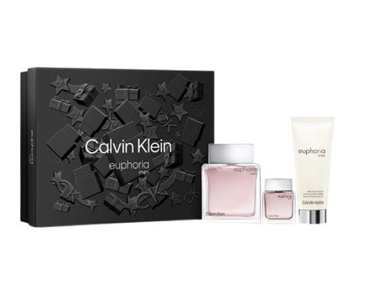 CALVIN KLEIN - EUPHORIA 3PC SET ( M ) 3.4 OZ