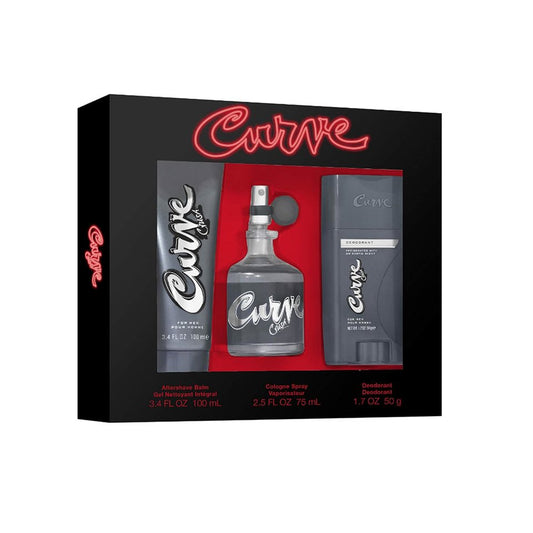 LIZ CLAIBORN - CURVE CRUSH 3PC SET ( M ) 2.5 OZ