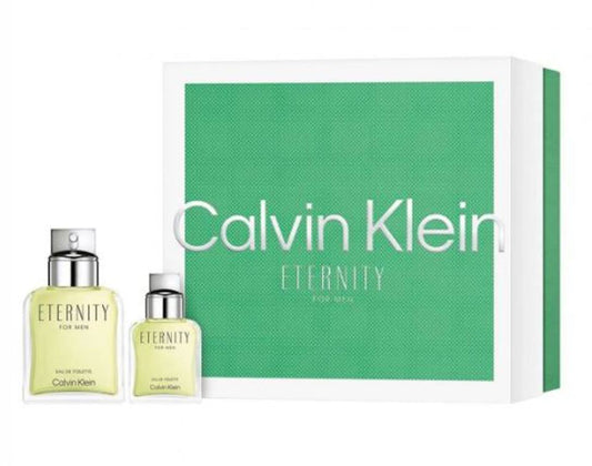 CALVIN KLEIN - ETERNITY 2PC SET ( M ) 3.4 OZ