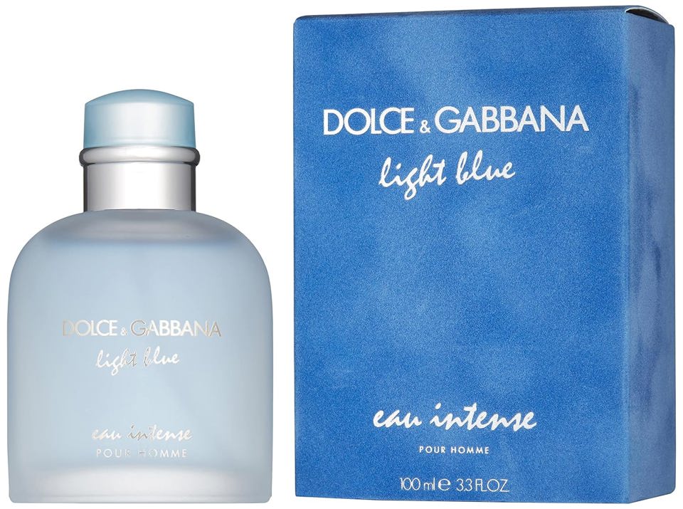 DOLCE & GABBANA - LIGHT BLUE EAU INTENSE EDP ( M ) 3.4 OZ