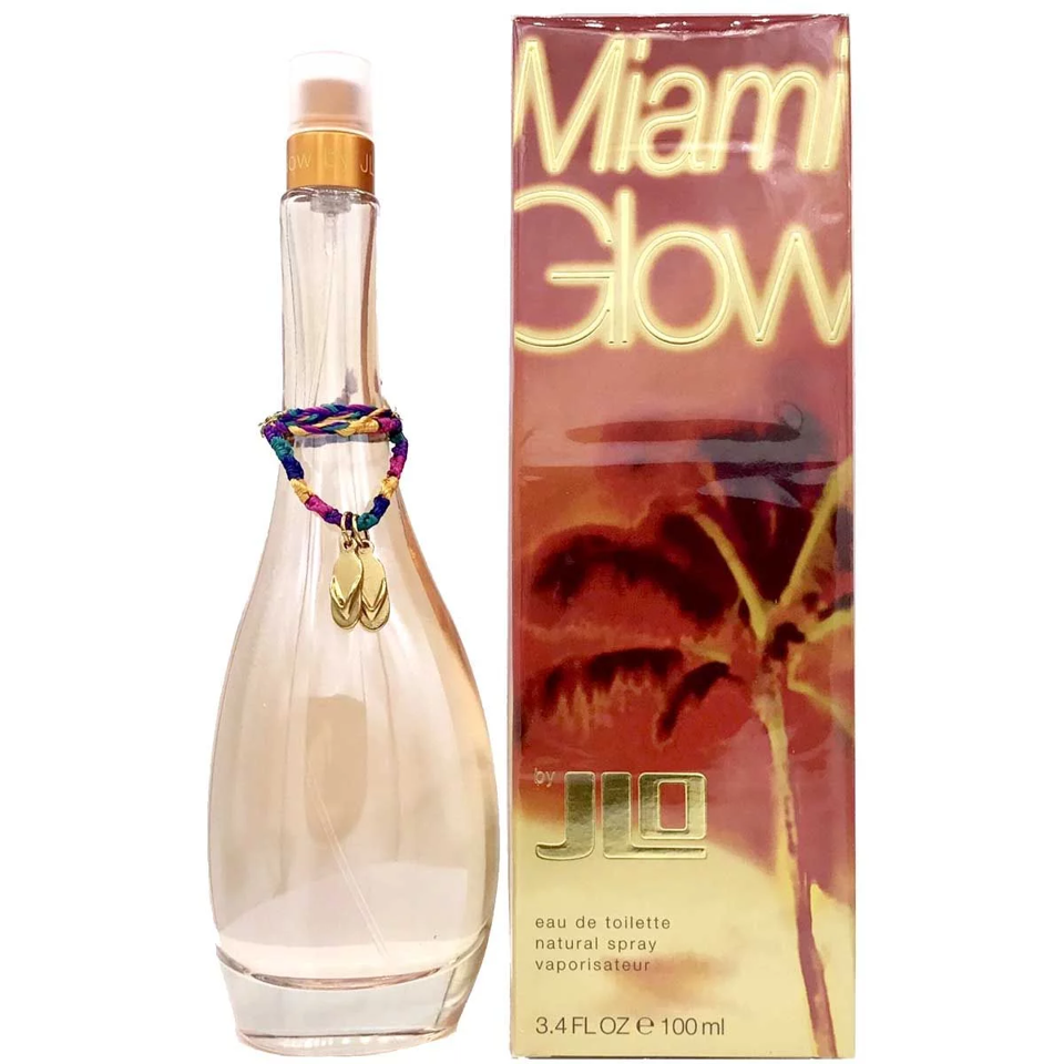 JENNIFER LOPEZ - MIAMI GLOW EDT ( W ) 3.4 OZ