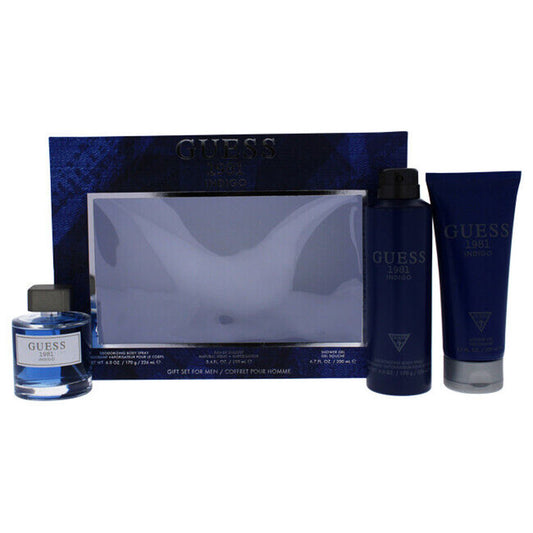 GUESS - 1981 INDIGO 3PC SET ( M ) 3.4 OZ