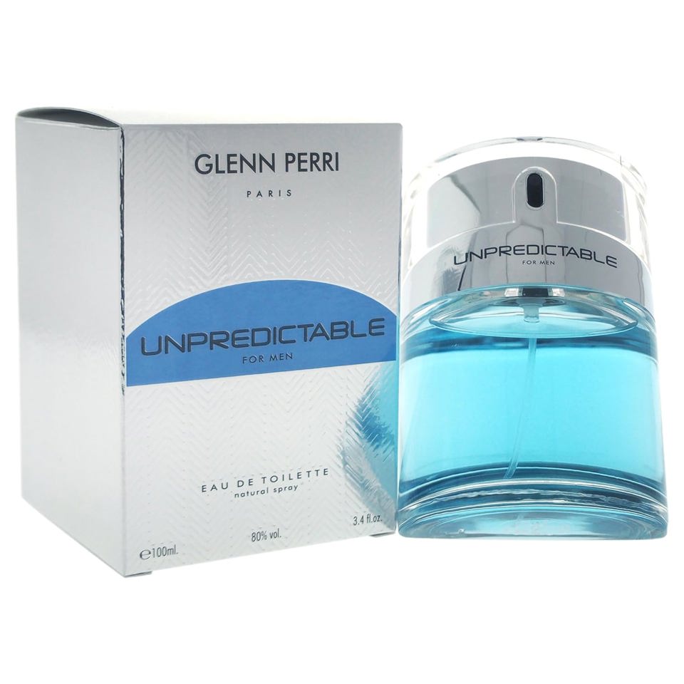 GLENN PERRI - UNPREDICTABLE EDT ( M ) 3.4 OZ