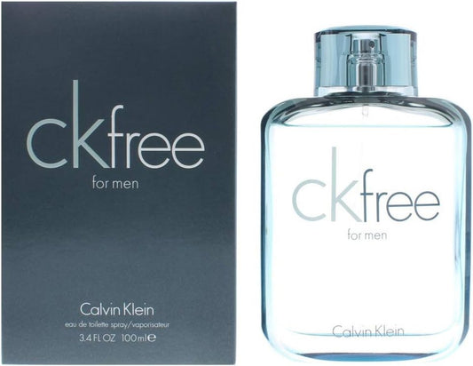 CALVIN KLEIN - FREE EDT ( M ) 3.4 OZ
