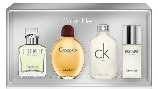 CALVIN KLEIN - CALVIN KLEIN ETERNITY + CK-ONE + ESCAPE + OBSESSION 4PC SET ( W ) 1.5 OZ