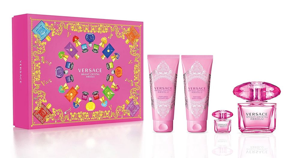 VERSACE - BRIGHT CRYSTAL ABSOLUTE 4PC SET ( W ) 3.0 OZ