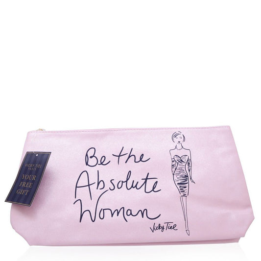 VICKY TIEL - PINK COSMETIC BAG