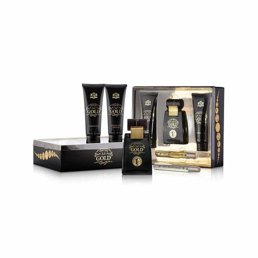 NEW BRAND - GOLD 4PC SET ( M ) 3.3 OZ