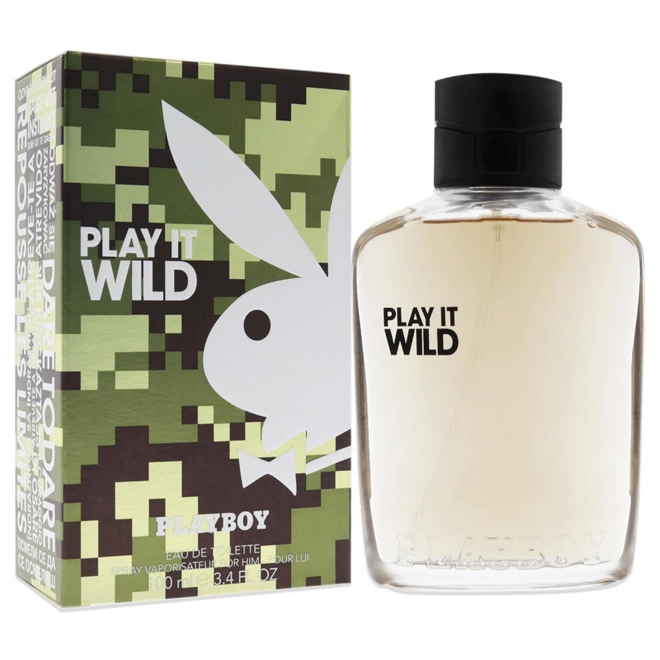 PLAYBOY - PLAY IT WILD EDT ( M ) 3.4 OZ