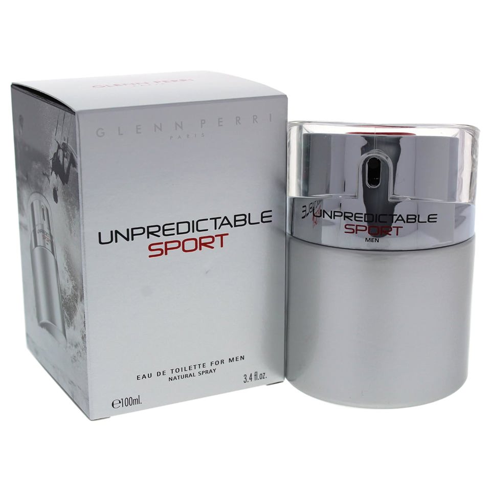 GLENN PERRI - UNPREDICTABLE SPORT EXTREME EDT ( M ) 3.4 OZ