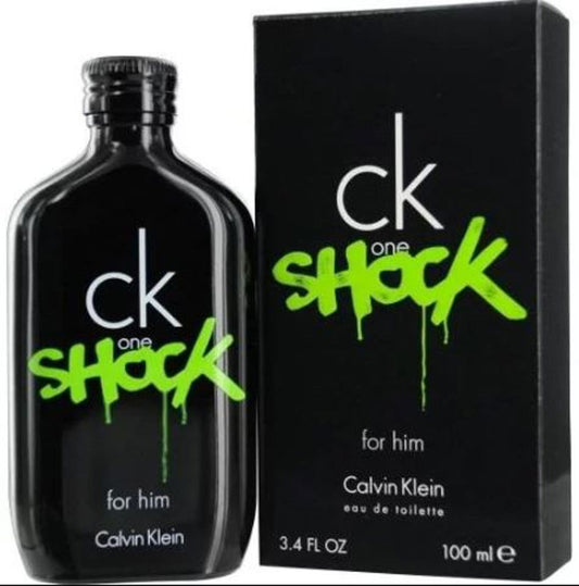 CALVIN KLEIN - CK ONE SHOCK FOR HIM EDT ( M ) 3.4 OZ