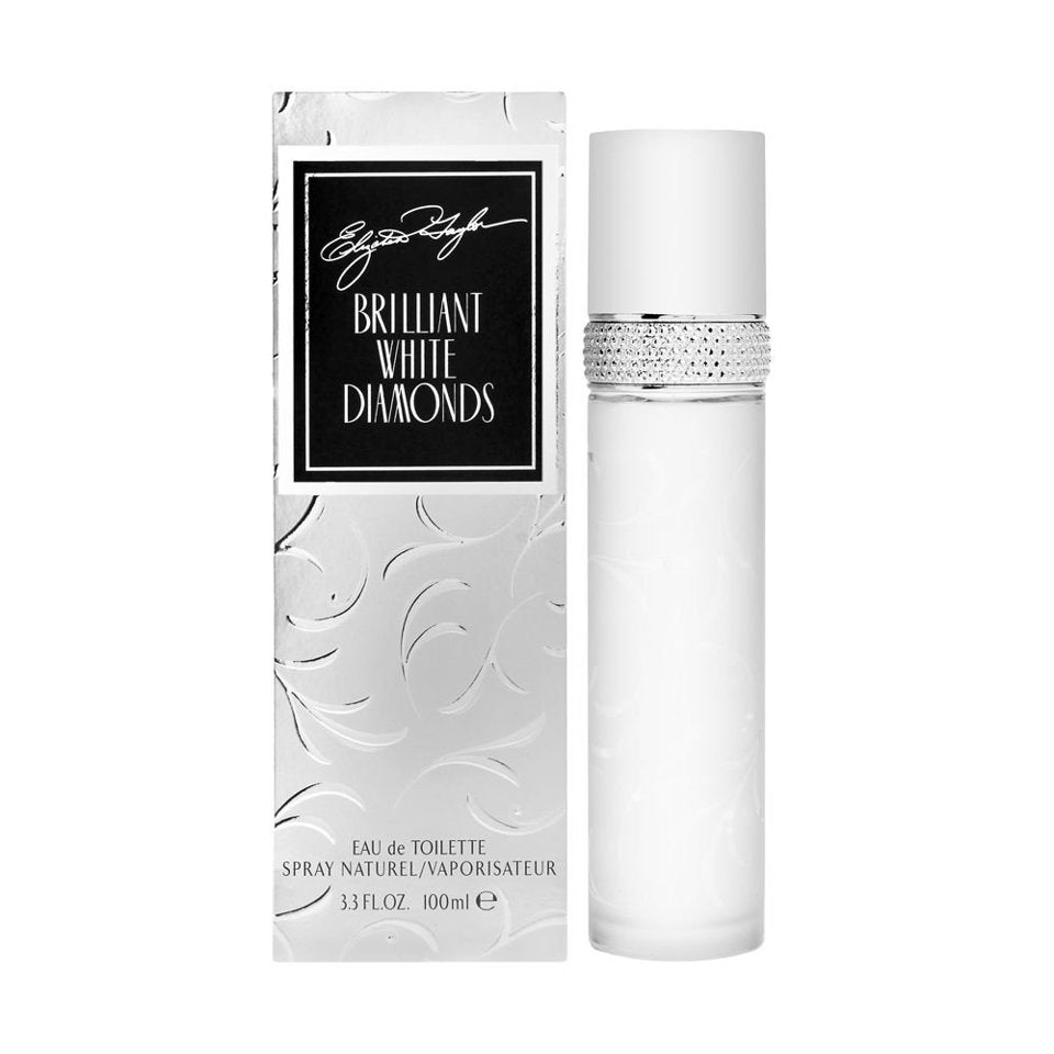 ELIZABETH TAYLOR - WHITE DIAMONDS BRILLIANT EDT ( W ) 3.4 OZ