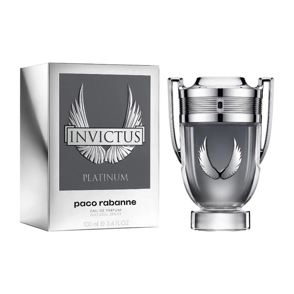 PACO RABANNE - INVICTUS PLATINUM EDP ( M ) 3.4 OZ