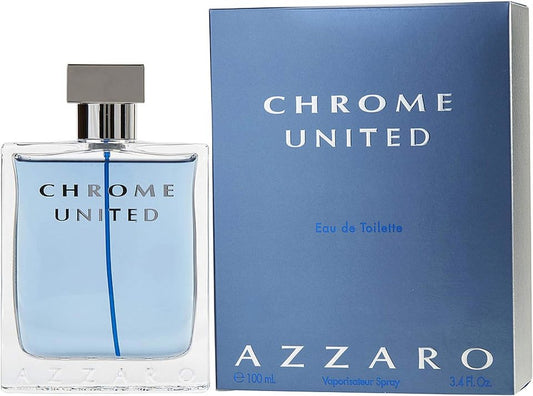 AZZARO - CHROME UNITED EDT ( M ) 3.4 OZ