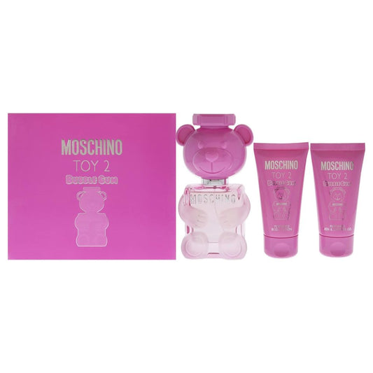 MOSCHINO - TOY 2 BUBBLE GUM 3PC SET ( W )