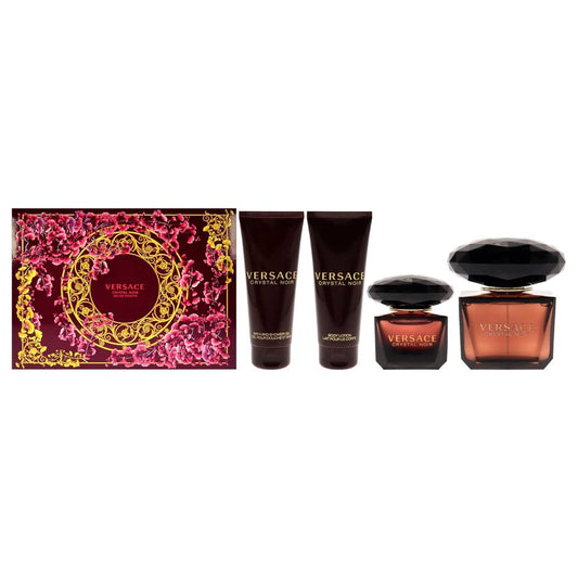 VERSACE - CRYSTAL NOIR 4PC SET ( W )